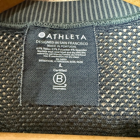 Athleta Oxygen Two Toned Tank Too Size Large - Picture 3 of 3